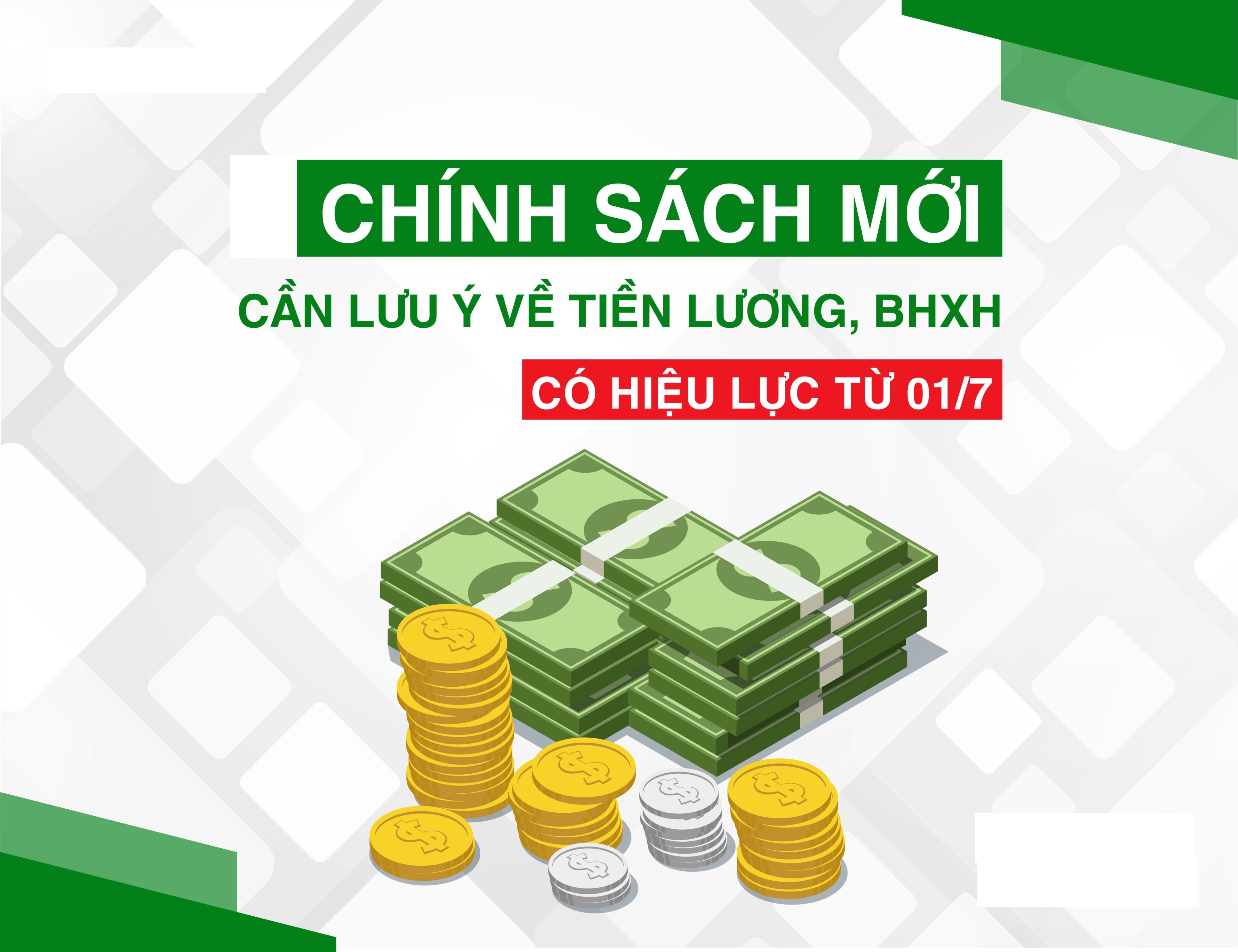 [07/2022] Chính sách mới về lao động – tiền lương, doanh nghiệp cần quan tâm?