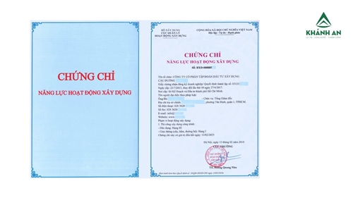 Chứng chỉ năng lực xây dựng là gì? Tất tần tật thông tin bạn cần biết