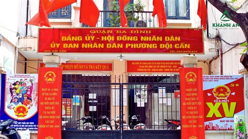 Công an phường Đội Cấn – Địa chỉ an ninh tin cậy cho mọi nhà