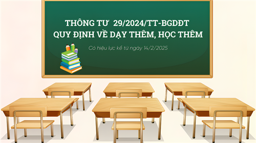 ĐÁNG CHÚ Ý – QUY ĐỊNH VỀ VIỆC DẠY THÊM HỌC THÊM NGOÀI NHÀ TRƯỜNG NĂM 2025