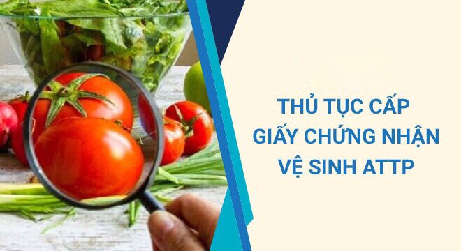 Dịch vụ xin cấp Giấy chứng nhận An toàn vệ sinh thực phẩm