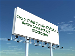 Dịch vụ xin giấy phép quảng cáo trên bảng, biển, băng rôn ngoài trời