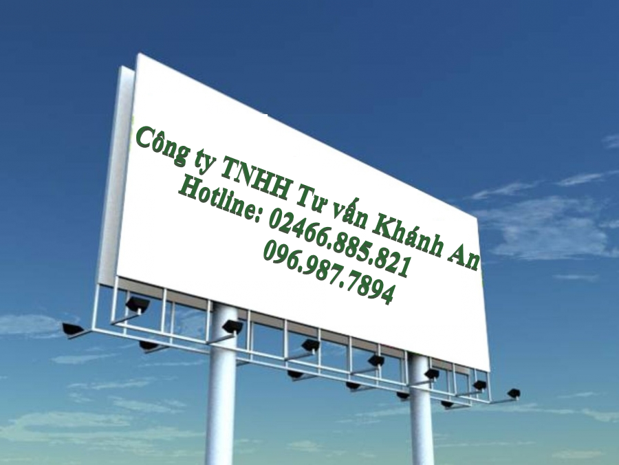 Hồ sơ, thủ tục xin cấp giấy phép quảng cáo ngoài trời