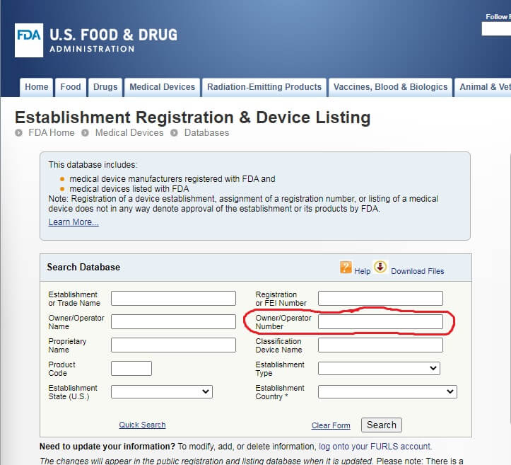 HƯỚNG DẪN TRA CỨU MÃ SỐ FDA HƯỚNG DẪN TRA CỨU MÃ SỐ FDA