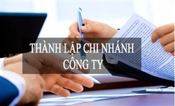 Thành lập chi nhánh công ty trách nhiệm hữu hạn 1 thành viên