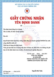 Dịch vụ Đăng ký tên định danh uy tín, nhanh chóng