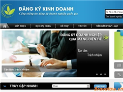 Hướng dẫn đăng ký kinh doanh qua mạng- đăng ký doanh nghiệp trực tuyến?