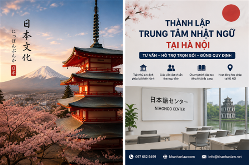 THÀNH LẬP TRUNG TÂM NHẬT NGỮ TẠI HÀ NỘI