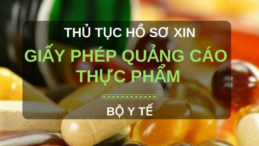 Thủ tục xin giấy phép quảng cáo thực phẩm