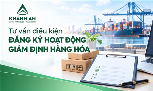 Tư vấn điều kiện đăng ký hoạt động giám định hàng hóa